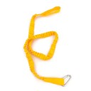 Lanière élastique pour kayak 95-147 cm corde en nylon réglable avec cordon spiralé crochet de sécurité accessoire pour bateaux 8