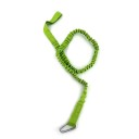 Lanière élastique pour kayak 95-147 cm corde en nylon réglable avec cordon spiralé crochet de sécurité accessoire pour bateaux 7