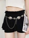 Lanț de talie pentru femei 120 cm Bijuterii de corp în stil etnic boho pentru costume de baie Rochii Accesorii de festival Bijuterii de modă 5