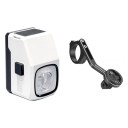 Lanterna de bicicleta 1600 lm com alta luminosidade IPX6 carregamento USB-C 5000 mAh 18W Farol dianteiro à prova de água com suporte 3