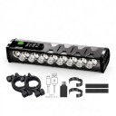 Lanterna Frontal para Bicicleta W617 17 LED 2000–3000 lúmens Bateria 10000 mAh Com Display Alumínio e Plástico Preto Carregamento USB-C 3