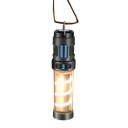 Lanterna LED multifuncional para campismo contra mosquitos com aquecimento de pastilhas IP44 Lanterna portátil recarregável USB-C 3000 mAh Tripé 5 modos de luz 5