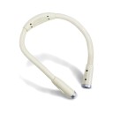 Lanterna LED recarregável para o pescoço com corpo flexível 2 cabeças de luz 3 níveis de brilho USB-C Leve Para ler, tricotar e reparar 8