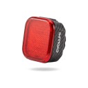 Lanterna LED traseira para bicicleta CYCLAMI CY180 14 padrões animados Luz de travão Ligação automática 500 mAh USB-C 39 x 39 x 25 mm IPX6 2