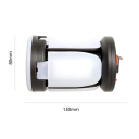 Lanternă portabilă pliabilă cu LED-uri suspendate, lampă de camping 4500mAh, încărcare USB, încărcare solară, lanternă în aer liber, iluminat 3