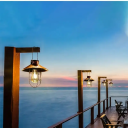 Lanterna solare da esterno a forma di lampada Decorazione sospesa impermeabile Lampadina in tungsteno Pannello in polisilicone 2V 100 mA Batteria 1,2V 300 mAh 2