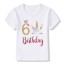 Lány születésnapi póló B1566 2