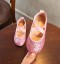 Lányok csillogó balerina cipő A776 3