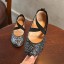 Lányok csillogó balerina cipő A776 4