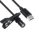 Lapelmikrofon 3,5 mm jackstik / USB-C 3