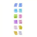 Lápices de colores metálicos Brutfuner, 12 piezas, juego de lápices de dibujo de núcleo blando para adultos, principiantes, artistas, creación, dibujo 2