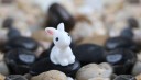 Lapin décoratif pour le jardin J559 6