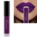 Lápiz labial líquido mate aterciopelado con efecto resistente al agua Brillo de labios de larga duración Lápiz labial aterciopelado resistente 21