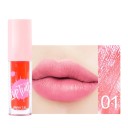 Lápiz labial líquido resistente al agua con vitamina E Color intenso Aplicación suave No se corre Aspecto natural Fácil de aplicar 5 ml 2