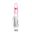 Lápiz labial transparente con flor. 9