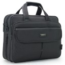 Laptop Bag Elegant Work Bag with Zip Compartments and Front Pocket Handles for Hand Carrying Material Oxford and Polyester 7