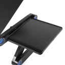 Laptop-stativ med opbevaringshylde 3