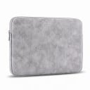 Laptop táska 12-től 13,3 hüvelykig Ekobőrből, dupla cipzárral 33,5 x 24 x 2,2 cm Vízlepergető MacBook Air és Pro számára 2