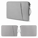 Laptop táska 13 és 13,3 hüvelykhez Oldalsó füllel és cipzáros zsebbel 36 x 26 x 3 cm Vízhatlan MacBook Air és Pro számára 12