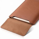 Laptophoes 15 tot 16 inch Van eco-leer met klep 28 x 37 cm Muismat Voor MacBook Pro 15 en Pro 16 5