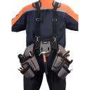 Large Drill Case with Belt Quick-Release Tool Bag Portable Belt for Hand Drill Reinforced Construction Universal 2