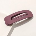 Large Hair Clip for Women 11 × 3.3 cm Matte Design Non-Slip with Teeth Plastic BB Clip Various Colours 11