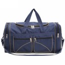 Large Shoulder Travel Bag For Holidays and Weekend Trips Front and Side Zip Pockets Oxford Fabric 34 x 26 x 69 cm 3