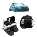 Lås för bakluckan VW Golf Mk5 Mk6 Passat B6 B7 Polo Seat Leon Toledo Altea 12×8×8 cm bakluckelås 4