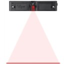 Laser Startlinie in Rot für den Boden 25,5 x 5,5 x 2,5 cm Zubehör für den Sport mit einstellbarem Winkel 2