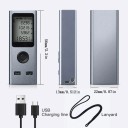 Laserentfernungsmesser 30 m mit USB-Aufladung, LCD-Display und Multifunktionsmodus 2