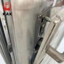 Låsesmedværktøj til demontering af cylindrisk panel til dørlås 30 × 1,2 cm rustfrit stål sølvfarvet til låseservice 6