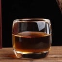 Lasinen maistelukuppi 80 ml 65 × 55 mm vahvistettua lasia läpinäkyvä pieni kuppi teelle viskille tai tisleille ilman kahvaa 5