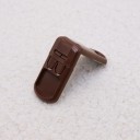 Lasten avaamisen estävä turvallisuuslukko laatikoille ja kaapeille 10 kpl Kulmalukko PVC:stä huonekalun kulmaan 7,6 x 4 x 7,6 cm 3