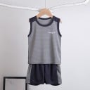 Lasten hihaton paita ja shortsit C1108 3