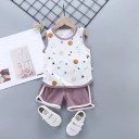 Lasten hihaton paita ja shortsit L1149 8