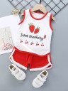 Lasten hihaton paita ja shortsit L1149 10