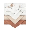 Lasten pesulaput Puuvillaiset lasten kasvopyyhkeet 5 pesulapun setti 23 x 23 cm 14