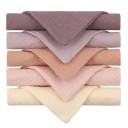 Lasten pesulaput Puuvillaiset lasten kasvopyyhkeet 5 pesulapun setti 23 x 23 cm 22