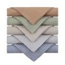 Lasten pesulaput Puuvillaiset lasten kasvopyyhkeet 5 pesulapun setti 23 x 23 cm 28
