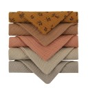 Lasten pesulaput Puuvillaiset lasten kasvopyyhkeet 5 pesulapun setti 23 x 23 cm 9