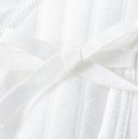 Lasten puuvillahaalari pitkillä hihoilla ja karhuteemalla Unisex pyjama vauvoille V-pääntiellä Napilla ja nauhoilla 11