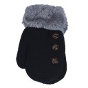 Lasten puuvillaiset lapaset napeilla J872 14