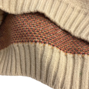 Lasten retro neule värikkäällä ruutukuviolla Beigen paksu neuletakki Vintage tyyli Lämmin neule pojille ja tytöille Nylon polyesteri 2