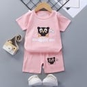 Lasten T-paita ja shortsit L1095 18