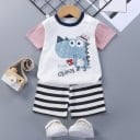 Lasten T-paita ja shortsit L1095 20