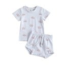 Lasten T-paita ja shortsit L1121 2