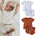 Lasten T-paita ja shortsit L1121 1