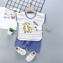 Lasten T-paita ja shortsit L1180 12