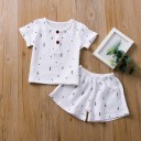Lasten T-paita ja shortsit L1552 3