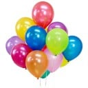 Latexballoner 50 stk. til fester og sammenkomster Blank overflade og størrelse ca. 25 cm efter oppustning Til dekoration og ballonbuketter 18
